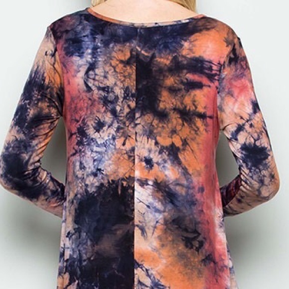 NWT BOUTIQUE DRESS TIE DYE GYPSY BOHEMIAN BOHO S-L - Picture 4 of 4